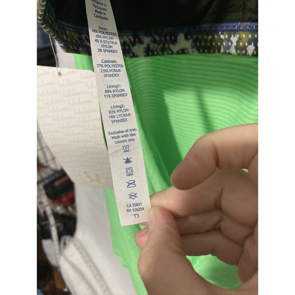 Lululemon Wild Tank Top Size 6 NWT Top Athleisure Workout - Picture 5 of 5